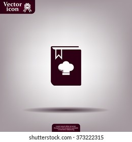 cooking book line icon