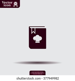 cooking book line icon
