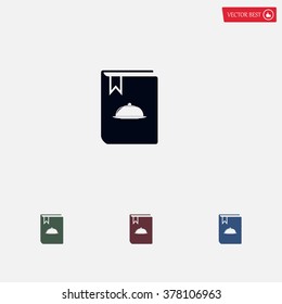 cooking book line icon