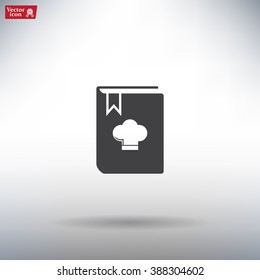 cooking book line icon