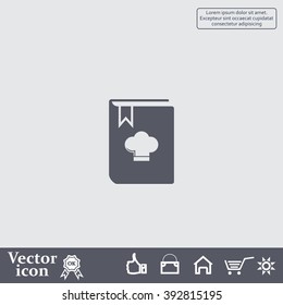 cooking book line icon