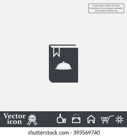 cooking book line icon
