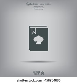 cooking book line icon