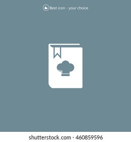 cooking book line icon