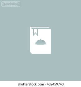 cooking book line icon
