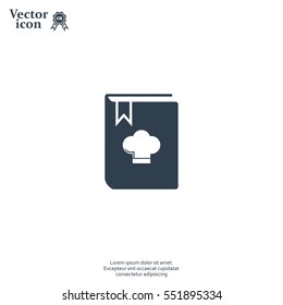 cooking book line icon