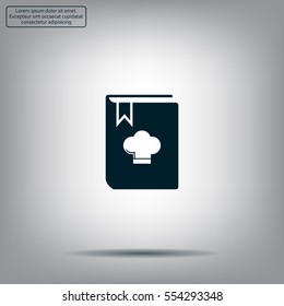 cooking book line icon