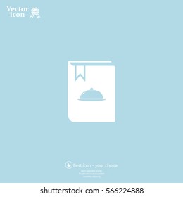 cooking book line icon