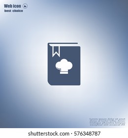 cooking book line icon