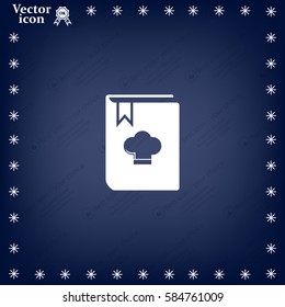 cooking book line icon