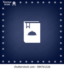 cooking book line icon