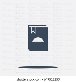 cooking book line icon