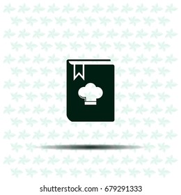 cooking book line icon