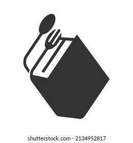 Cooking book logo Icon Illustration Brand Identity