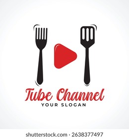 cooking channel logo design template