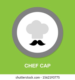 Cooking Chef Cap Or Hat Illustration, Cooking Job Symbol - Restaurant Uniform Isolated