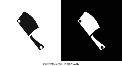 cooking chef knife icon Symbol mark in filled style