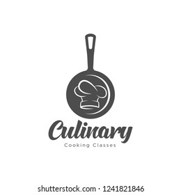 Cooking class design elements, Kitchen emblems, symbols, icons, food studio labels, badges collection. Business signs template, logo, identity, culinary school labels, badges and objects.