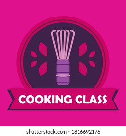 diseño de logotipo de clase de cocina. simbolizar una organización. Es el diseño que usa una organización para su membrete, material publicitario y signos como emblema.