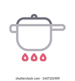 cooking color line vector icon