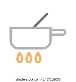 cooking color line vector icon