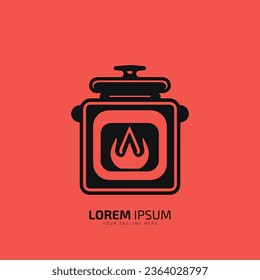 Cooking company logo design template. Cooking logotype vector icon.