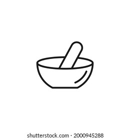 Concepto de cocina. Gran palo para mezclar ingredientes en tazón grande para cocinar 