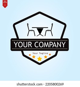 Cooking, cuisine logo. Icon and label for design menu restaurant or cafe. Lettering, calligraphy vector illustration