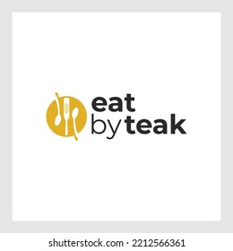 Cooking, cuisine logo. Icon and label for design menu restaurant or cafe. Lettering, calligraphy vector illustration