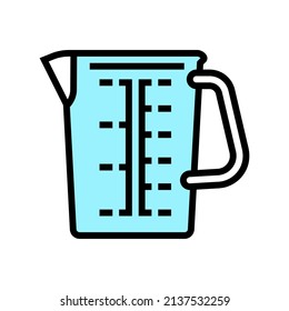 cooking cup color icon vector. cooking cup sign. isolated symbol illustration