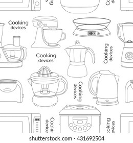 Cooking devices pattern