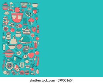Cooking Doodle style elements
