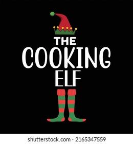 The Cooking Elf T-Shirt Design