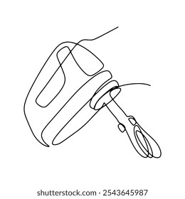 Equipamento de cozinha Bolo Design Gráfico Decoração Vetor Line Art
