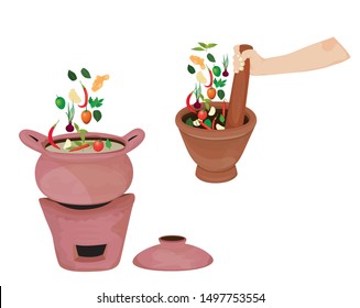 29,142 Clay pot cooking Images, Stock Photos & Vectors | Shutterstock