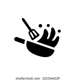 Cooking food icon (Simple vector illustration)