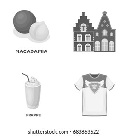 cooking, food and other monochrome icon in cartoon style.travel, sports icons in set collection.