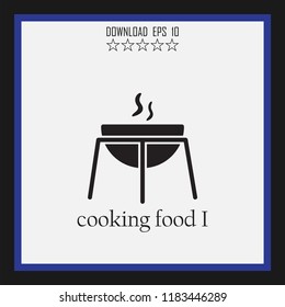 cooking food I vector icon