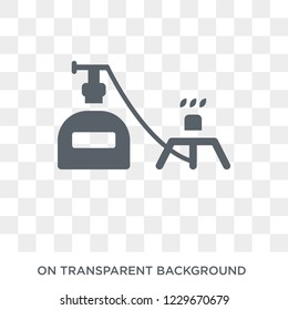 Cooking gas icon. Cooking gas design concept from Camping collection. Simple element vector illustration on transparent background.