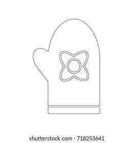 cooking glove icon
