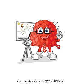 the cooking glove marketing character. cartoon mascot vector