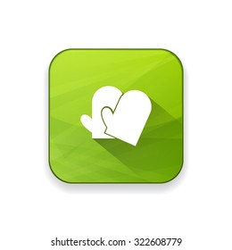 cooking gloves  icon
