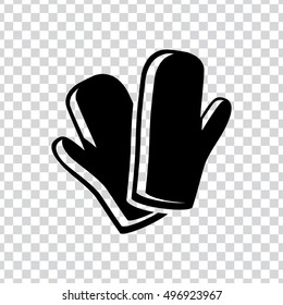 cooking gloves icon