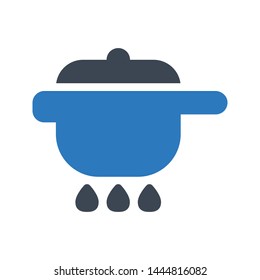 cooking glyph color vector icon