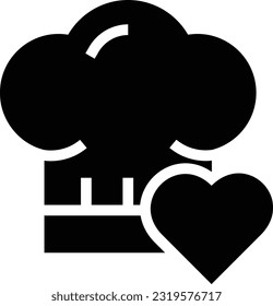 Icono de glifo de cocina - Icono único, vector