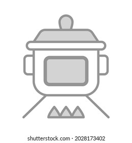 Cooking Healthcare Medical, vector graphic Illustration Icon.