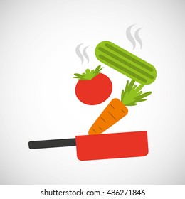 cooking healthy food icon vector illustration design