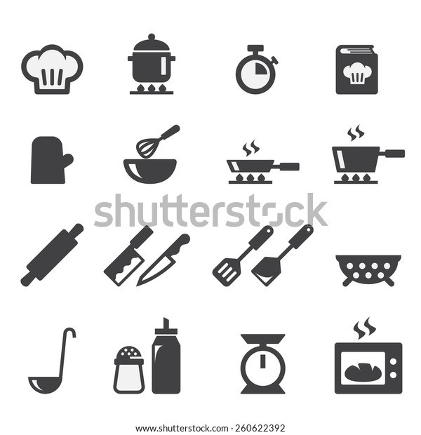 Cooking Icon Stock Vector (Royalty Free) 260622392