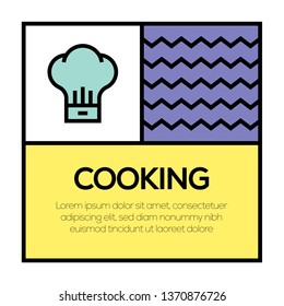COOKING ICON CONCEPT