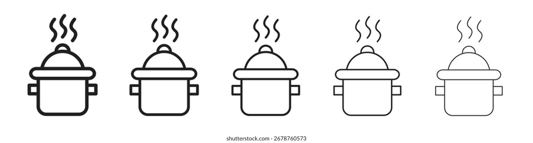 Diseño de icono de cocina, logotipo, App, interfaz de usuario. Ilustración vectorial, EPS